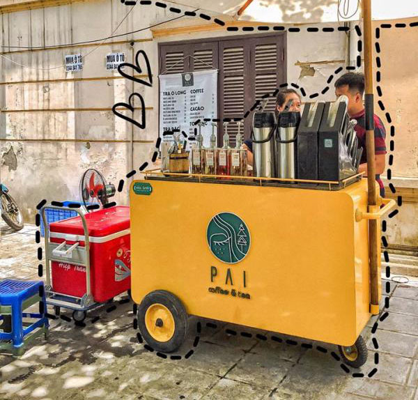 Xe Đẩy Bán Trà Sữa