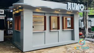 Xưởng sản xuất Kiot bán hàng lưu động tại An Giang