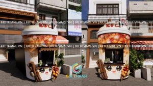 Thiết Kế và Thi Công các Mẫu Kiot, Xe Bán Hàng Độc Lạ