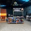 Xe bán Bánh Tráng bằng Inox mẫu 18