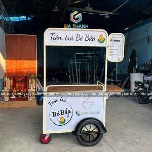 Xe Bán Trà, Xe Bán Cafe Tiệm Trà Bé Bắp Mẫu 09